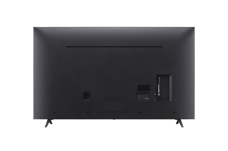 Rear view of LG UHD TV, UT80